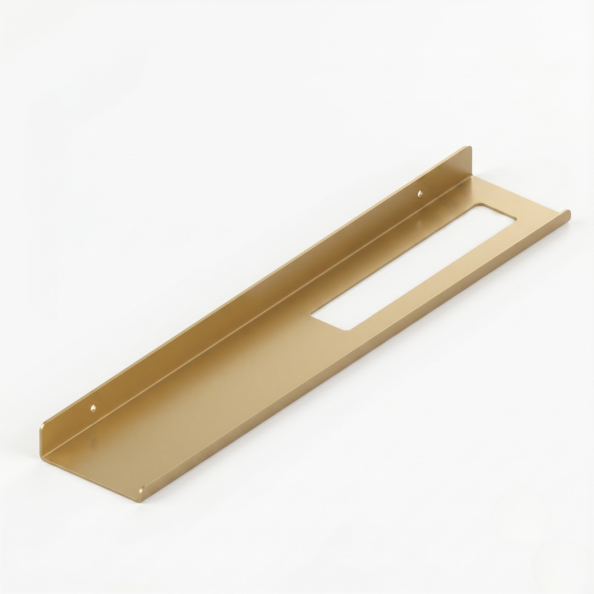 Pure Metal Entegre Havluluklu Banyo Rafı - DFM021