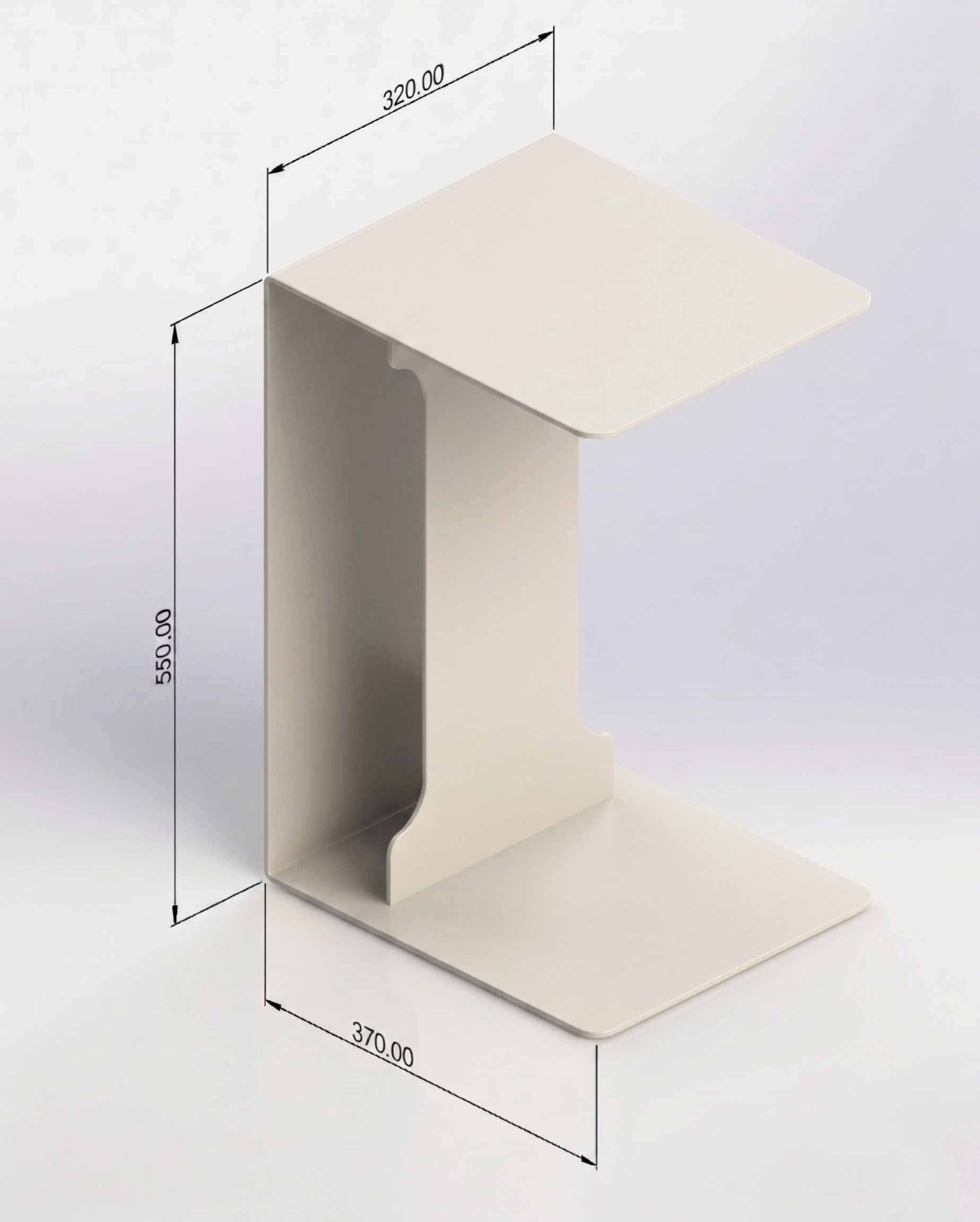 DUO: Çok Fonksiyonlu Metal Sehpa - DFM005