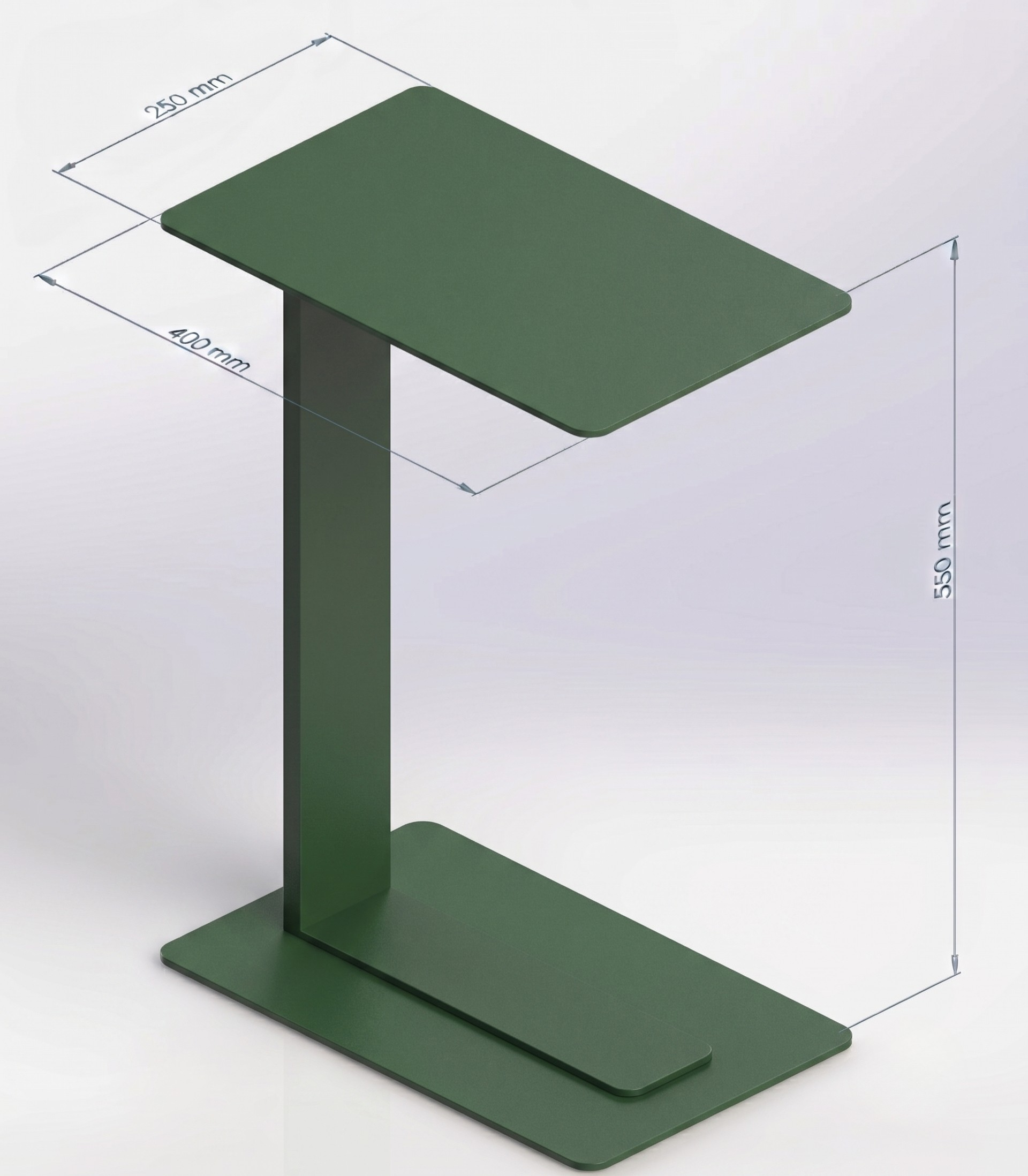 SLIM: Minimalist C-Form Yan Sehpa - DFM008