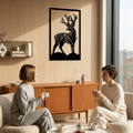 Ethereal Buck Metal Tablo - DF014