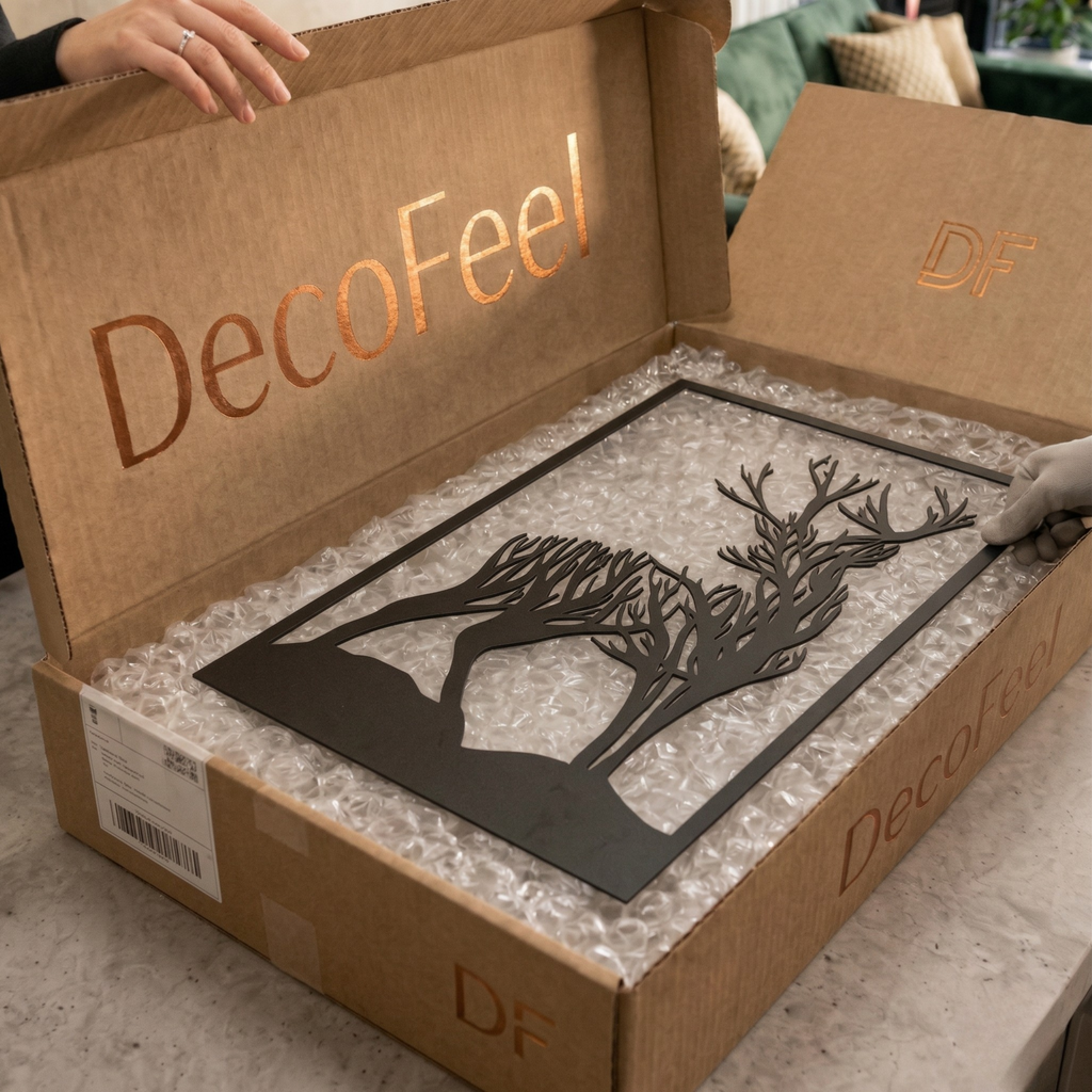 Ethereal Buck Metal Tablo - DF014