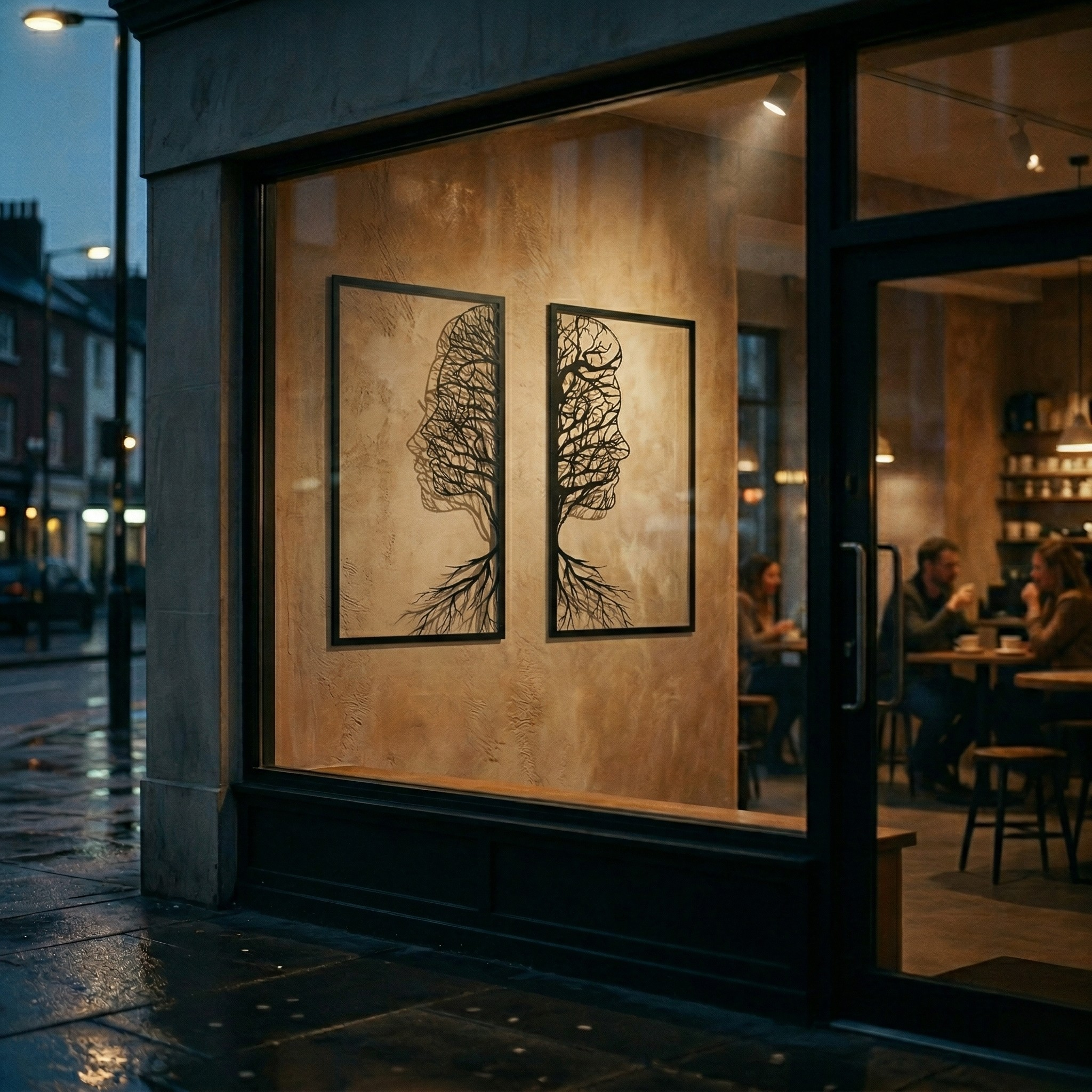 Growth Together 2'li Metal Tablo Seti - DF028