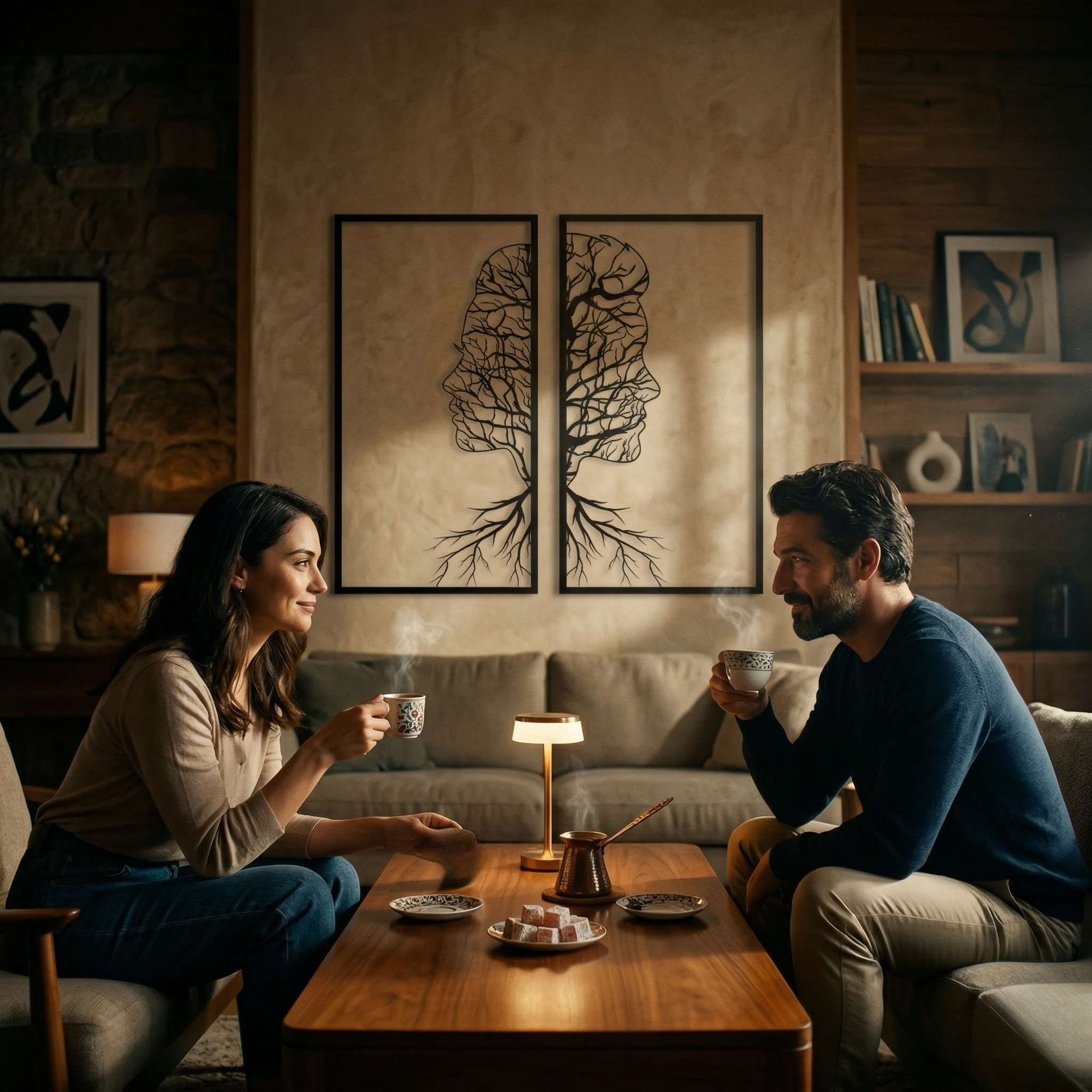 Growth Together 2'li Metal Tablo Seti - DF028