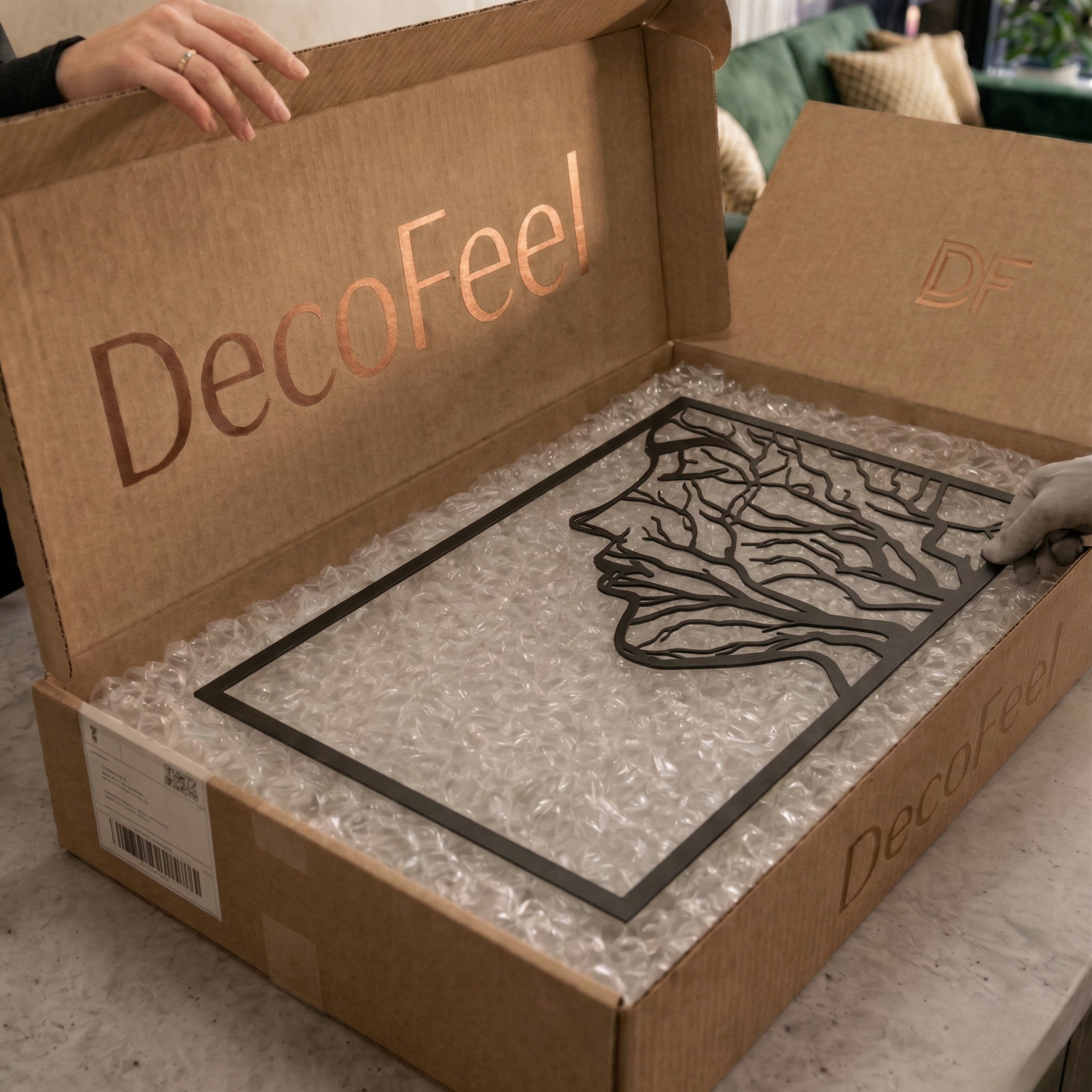 Twin Spirit 2'li Metal Tablo Seti - DF029