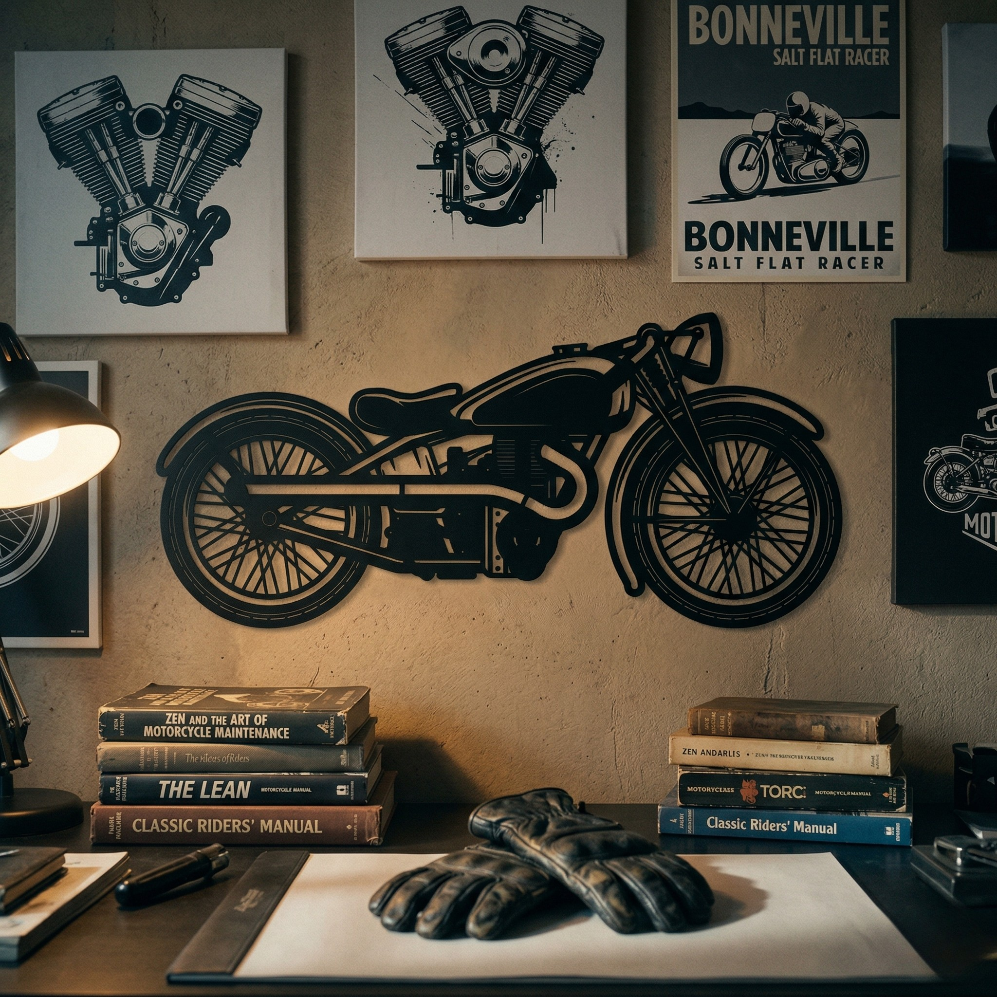 Urban Moto Metal Tablo Metal Tablo - DF037