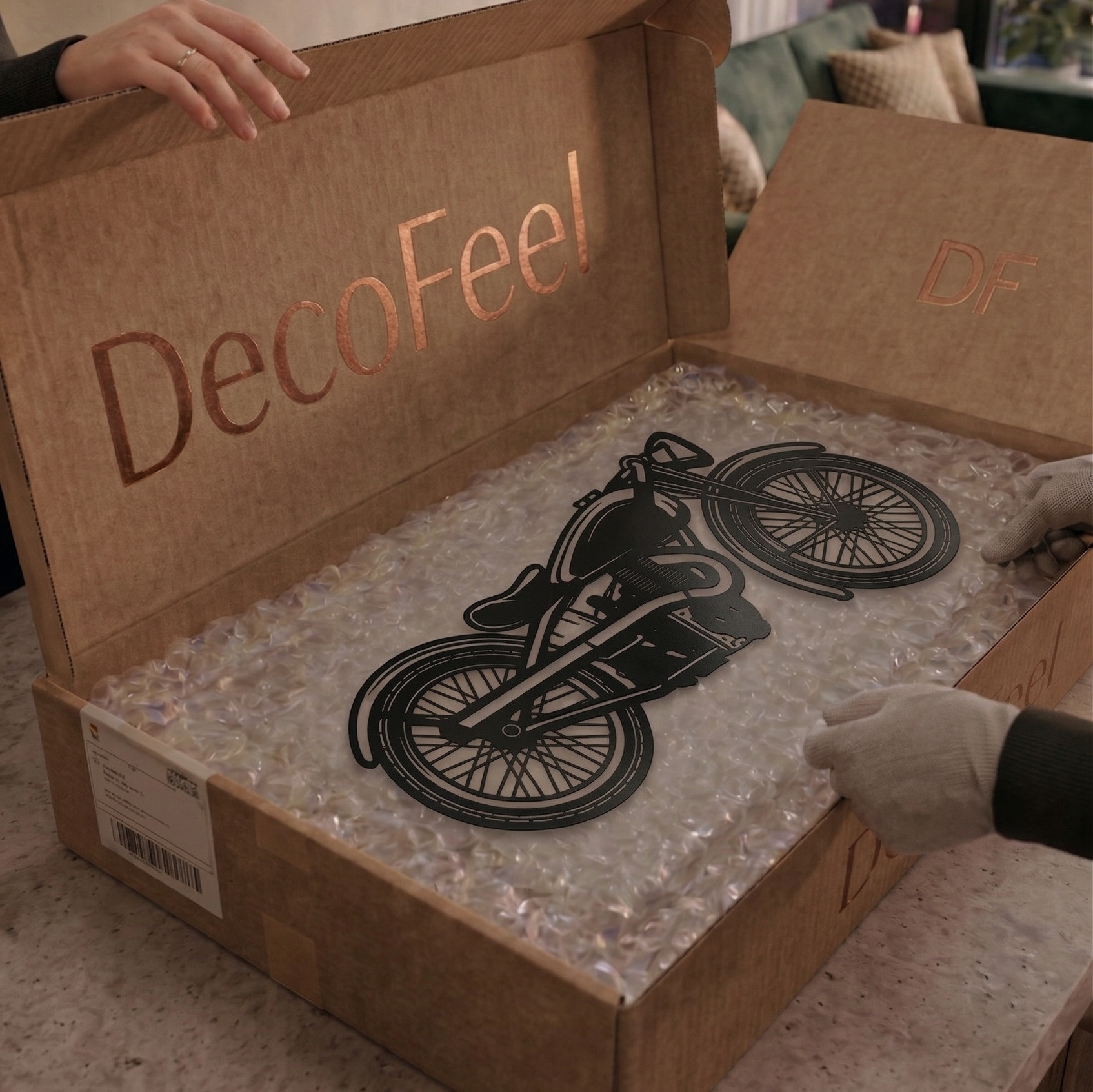 Urban Moto Metal Tablo Metal Tablo - DF037