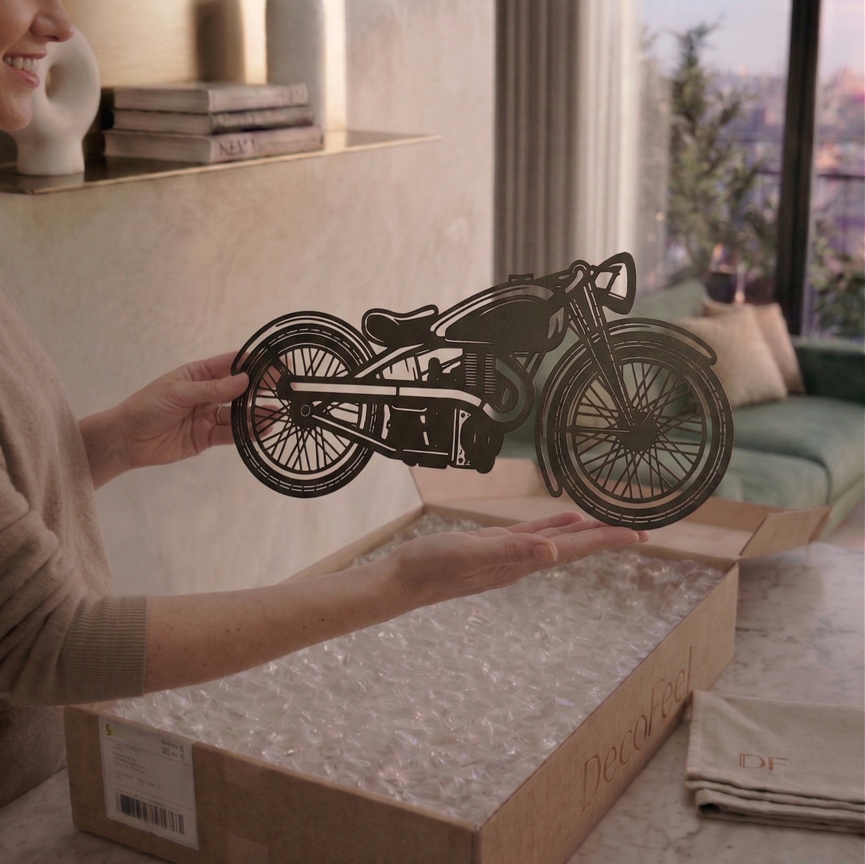 Urban Moto Metal Tablo Metal Tablo - DF037