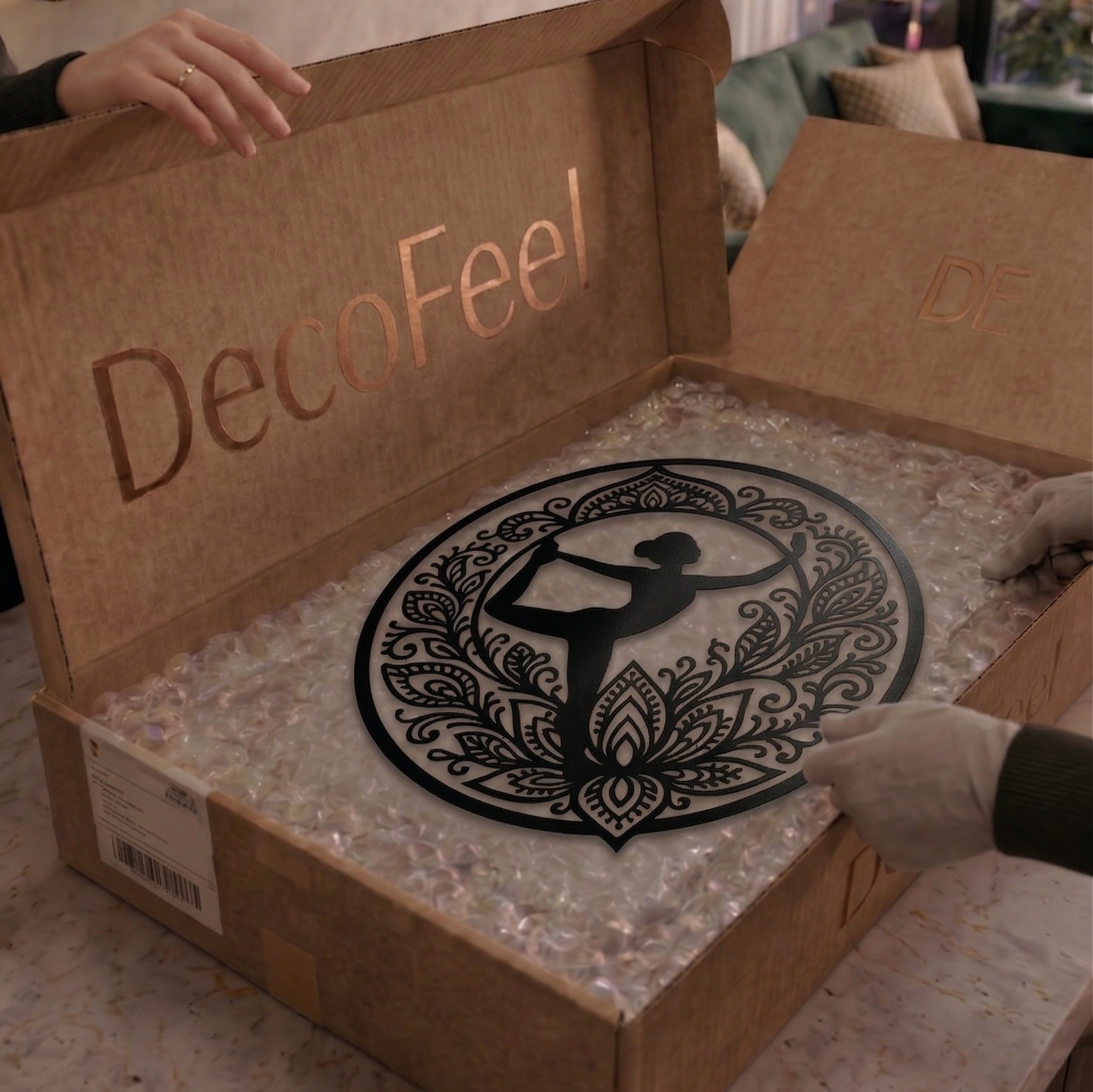 İçsel Denge Metal Tablo - DF039