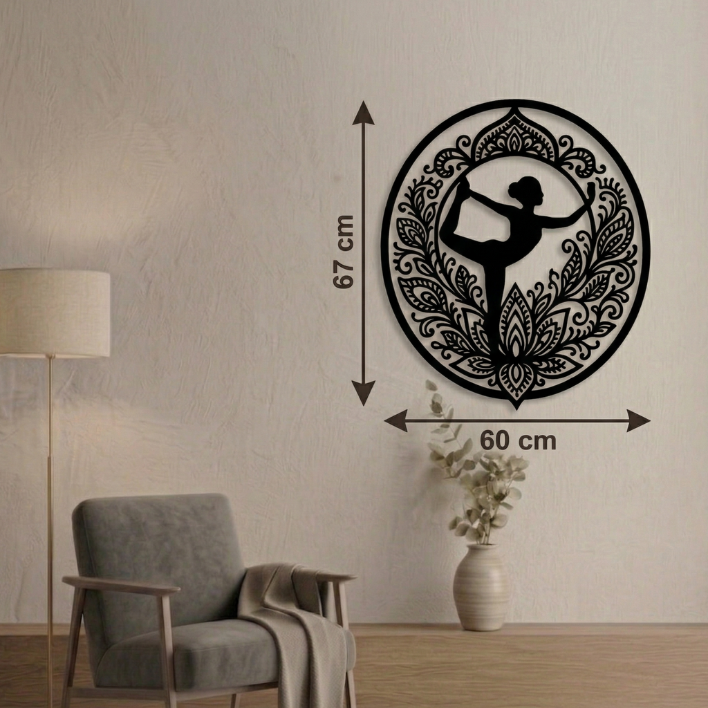 İçsel Denge Metal Tablo - DF039