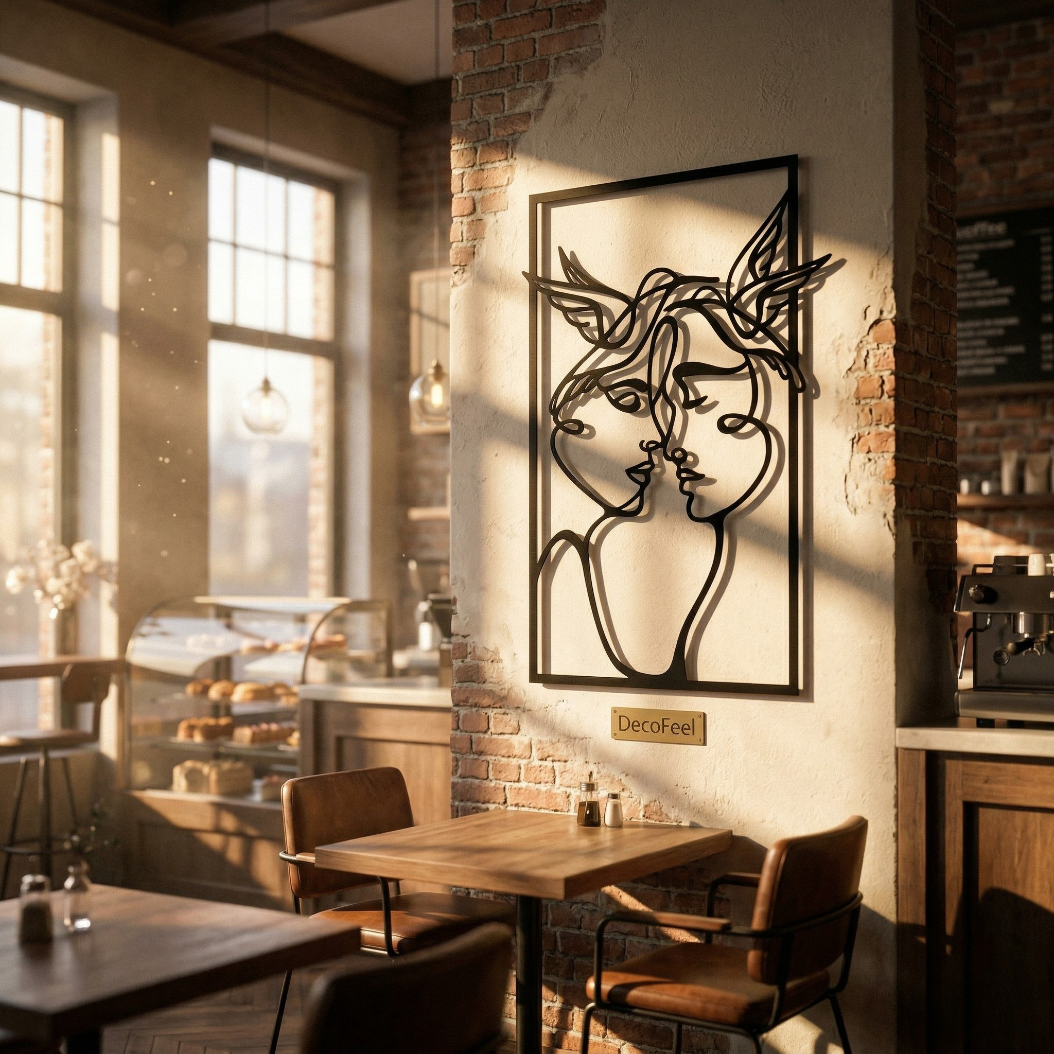 Soulmates Metal Tablo - DF042