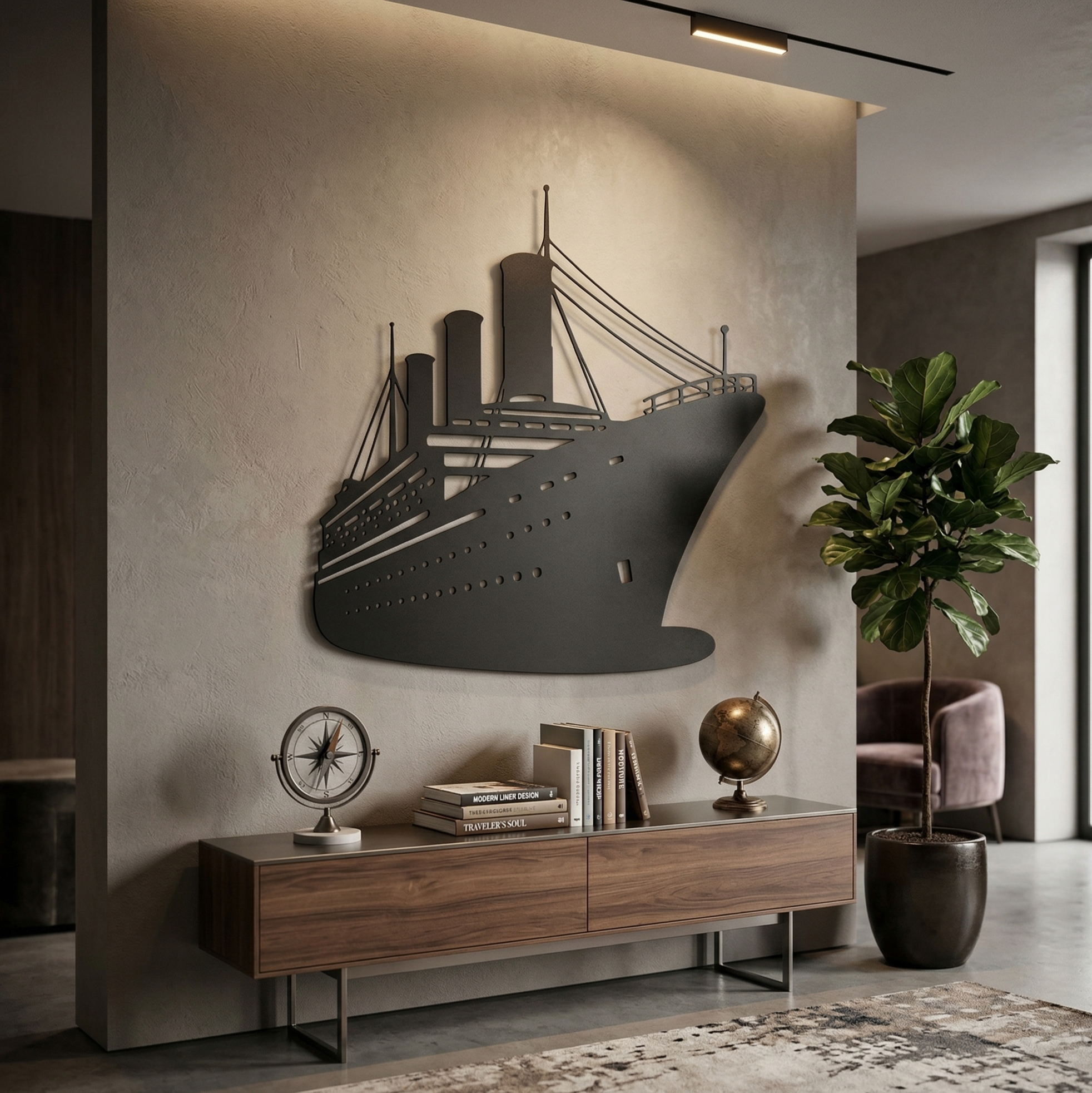 Majestic Gemi Metal Tablo - DF043