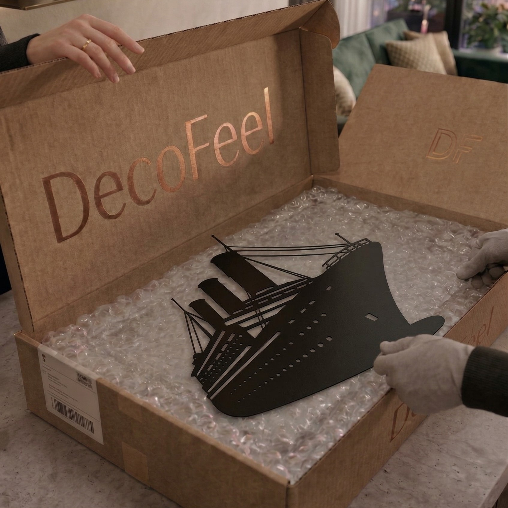 Majestic Gemi Metal Tablo - DF043