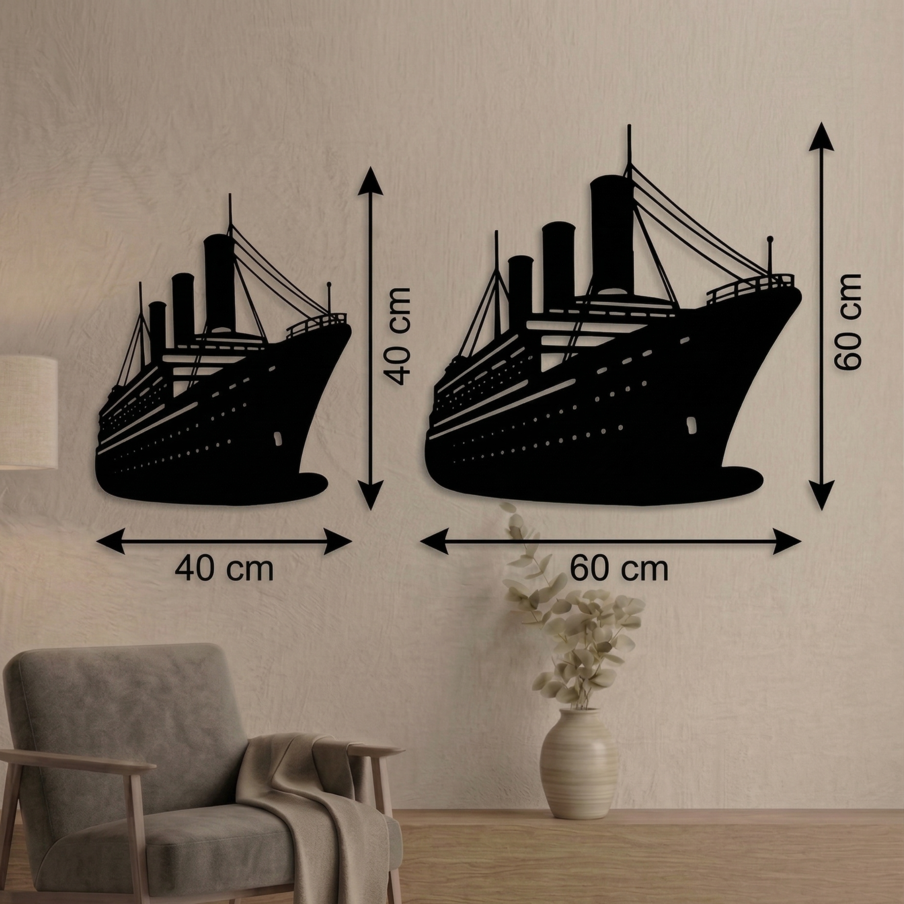 Majestic Gemi Metal Tablo - DF043