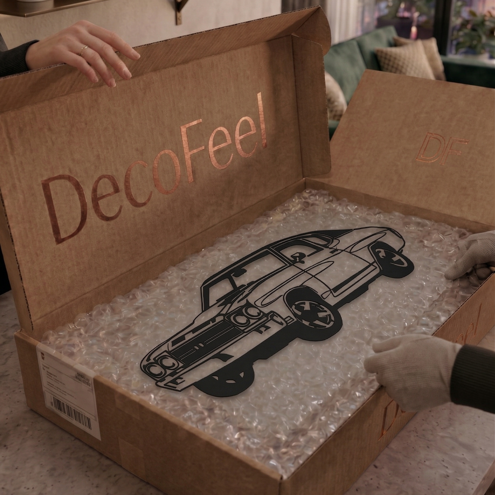 Chevrolet Silhouette Metal Tablo - DF046