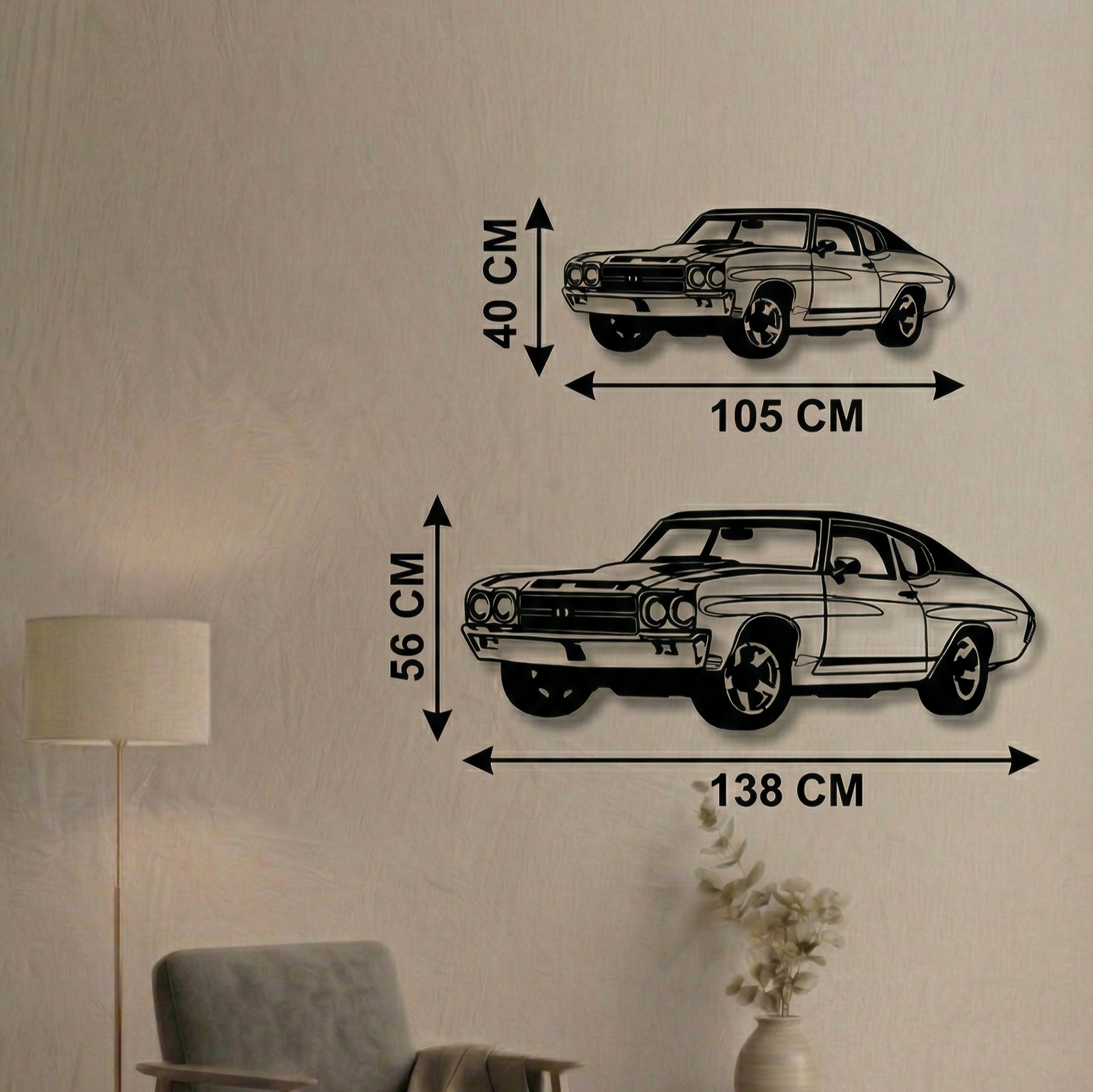 Chevrolet Silhouette Metal Tablo - DF046