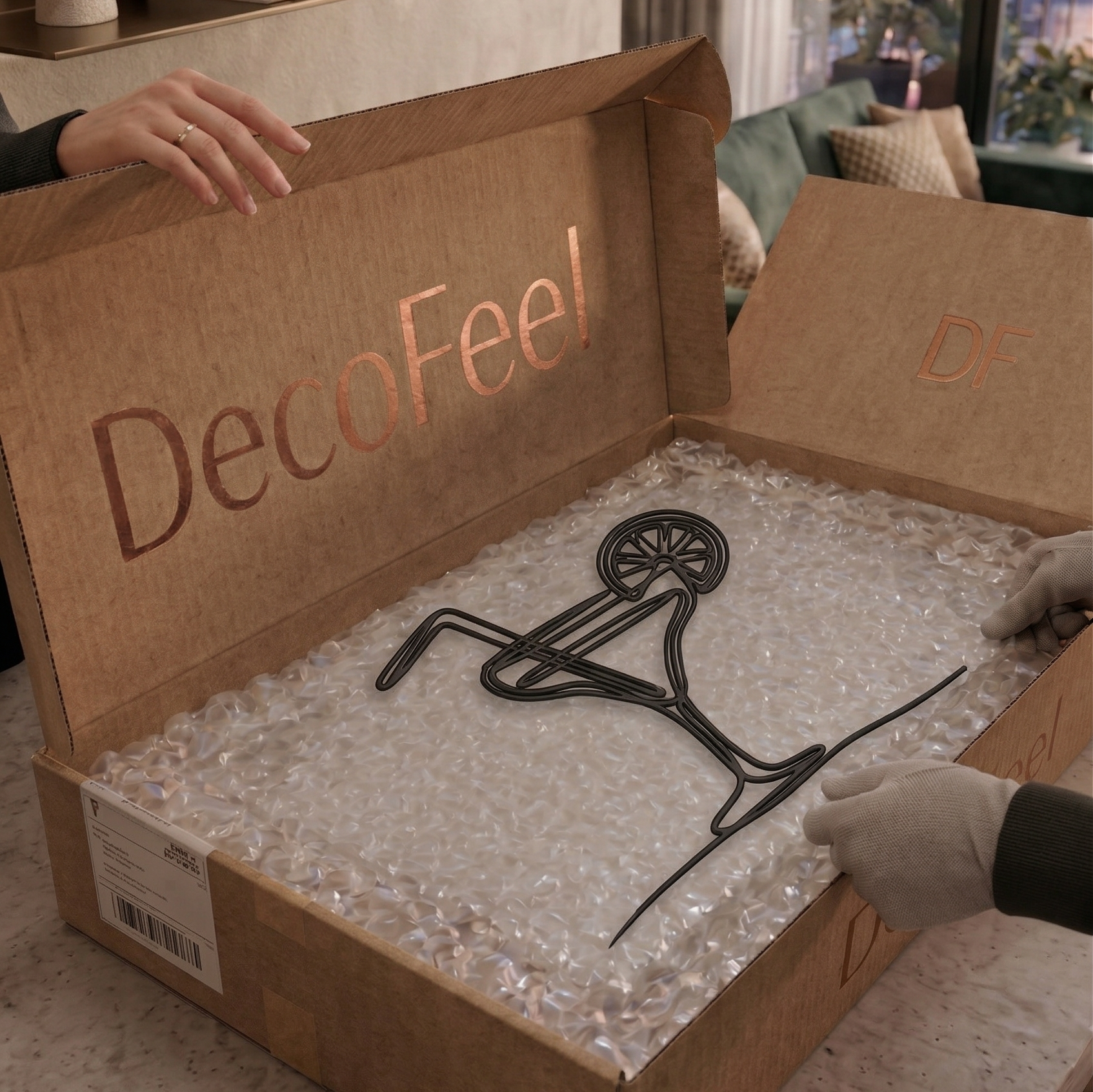 Cocktail Time Metal Tablo - DF048