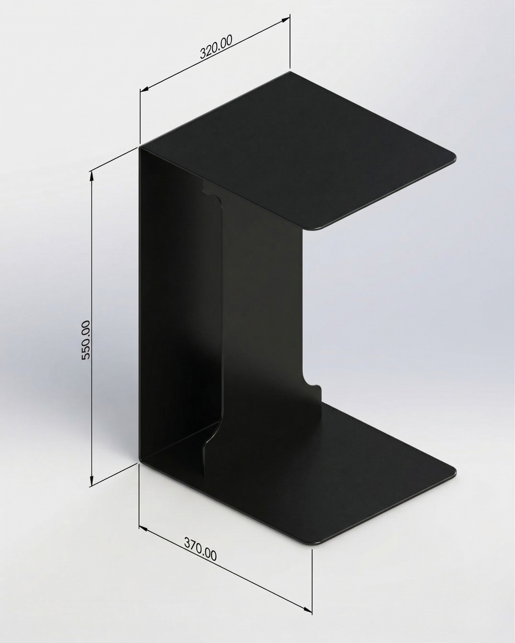 DUO: Çok Fonksiyonlu Metal Sehpa - DFM005
