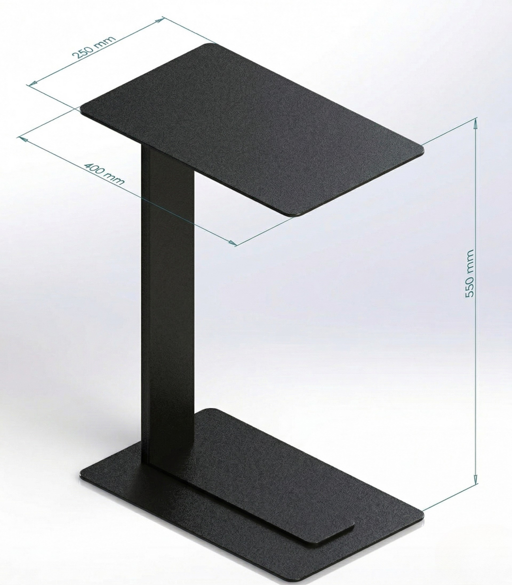 SLIM: Minimalist C-Form Yan Sehpa - DFM008