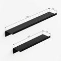 Edge Metal Duvar Rafı Seti (2'li) - DFM010