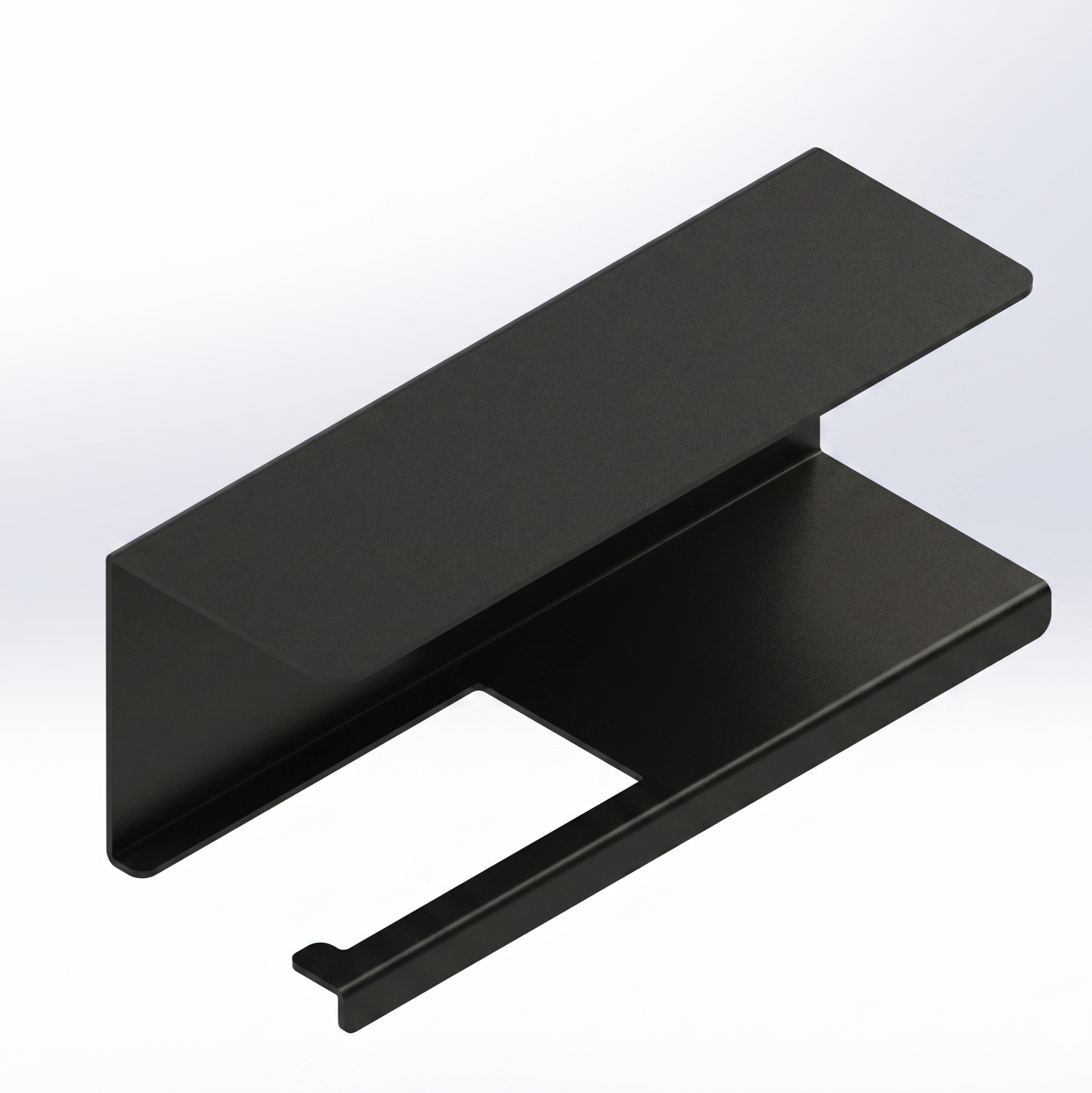Pure XL Metal Raflı Tuvalet Kağıtlığı - DFM017