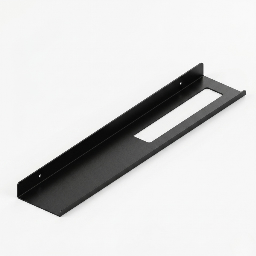 Pure Metal Entegre Havluluklu Banyo Rafı - DFM021