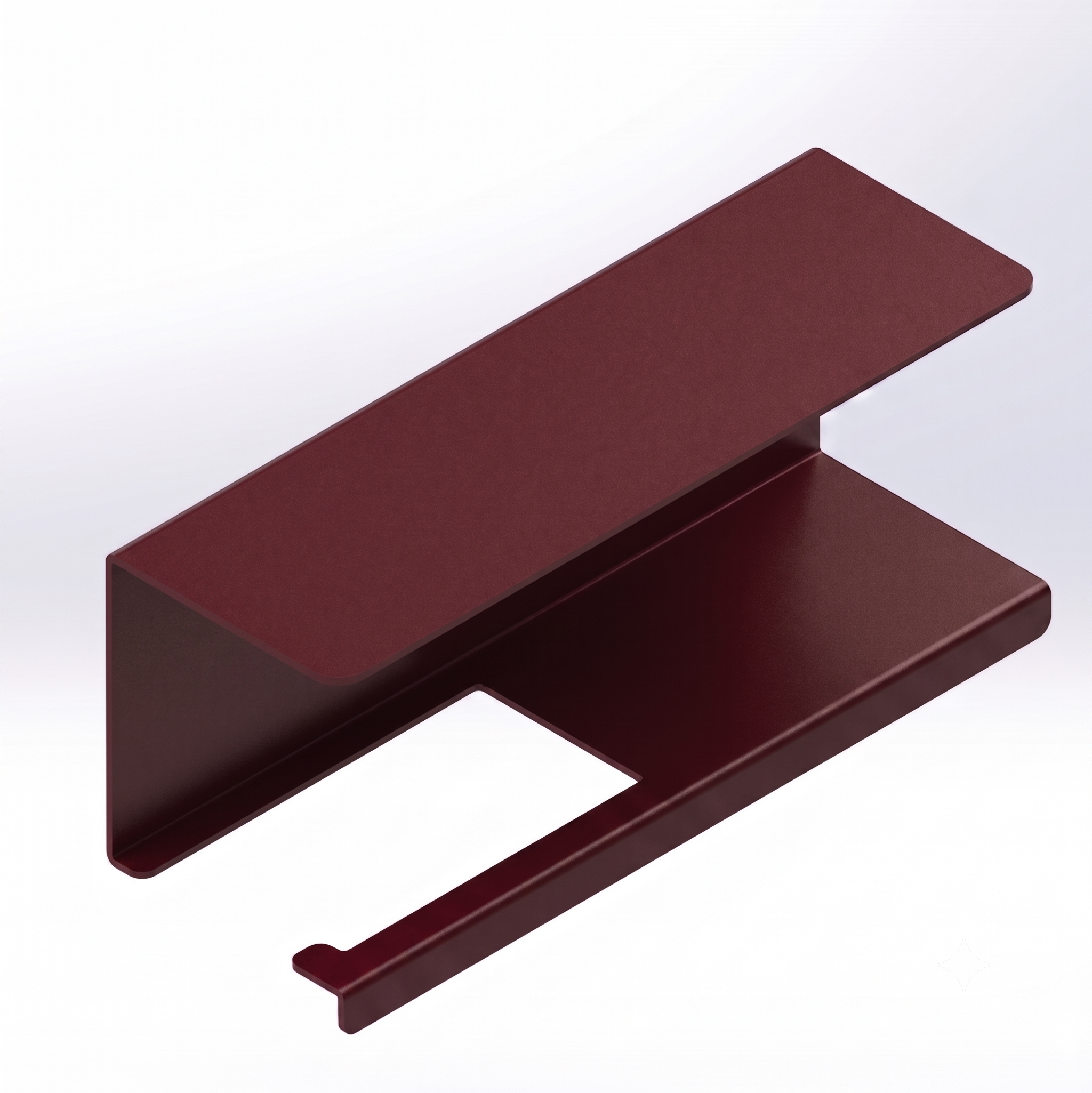 Pure XL Metal Raflı Tuvalet Kağıtlığı - DFM017