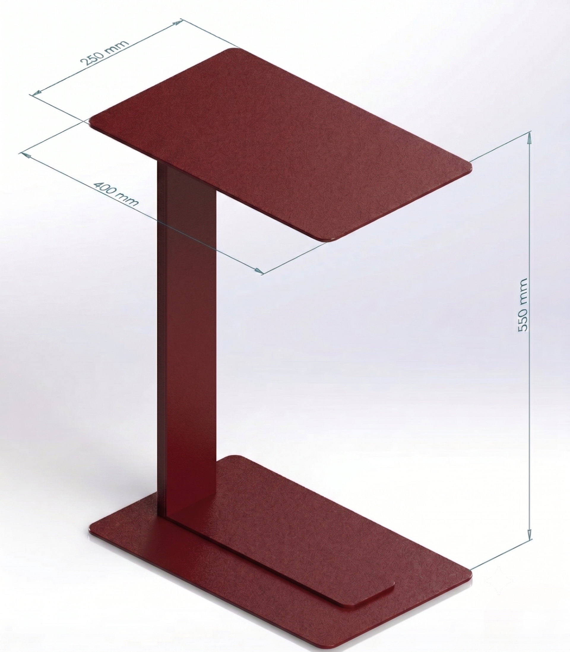 SLIM: Minimalist C-Form Yan Sehpa - DFM008