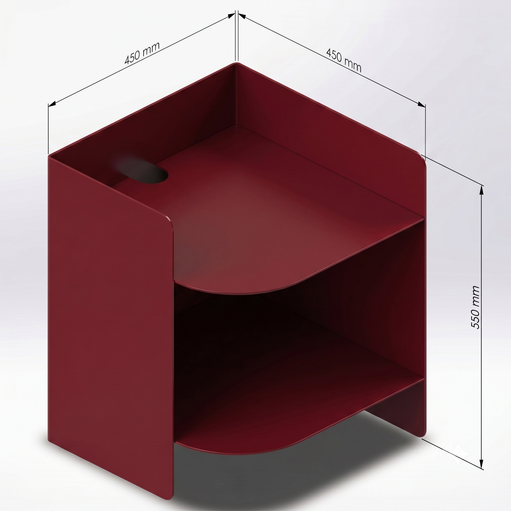 Corner Metal Komodin - DFM004