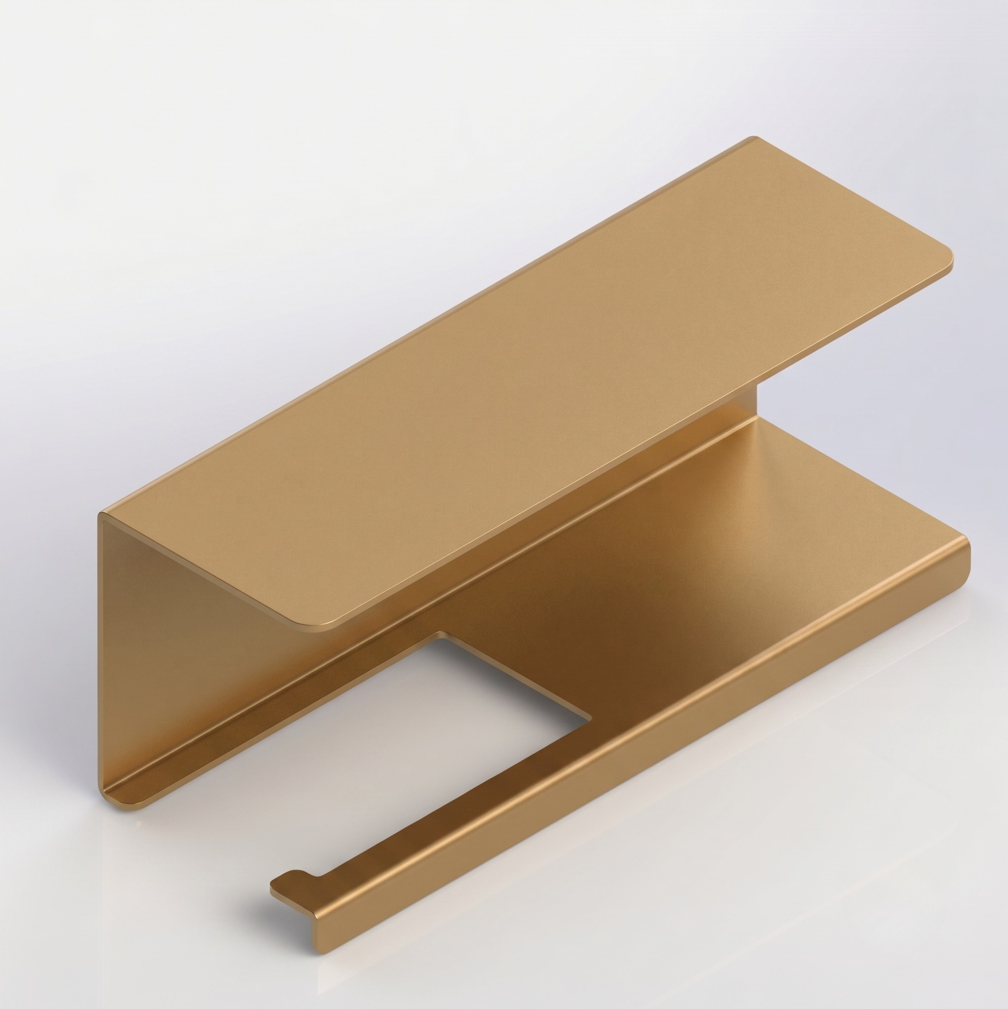 Pure XL Metal Raflı Tuvalet Kağıtlığı - DFM017