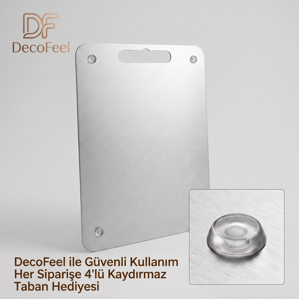 304 Kalite Paslanmaz Çelik Kesme Tahtası - DFK001