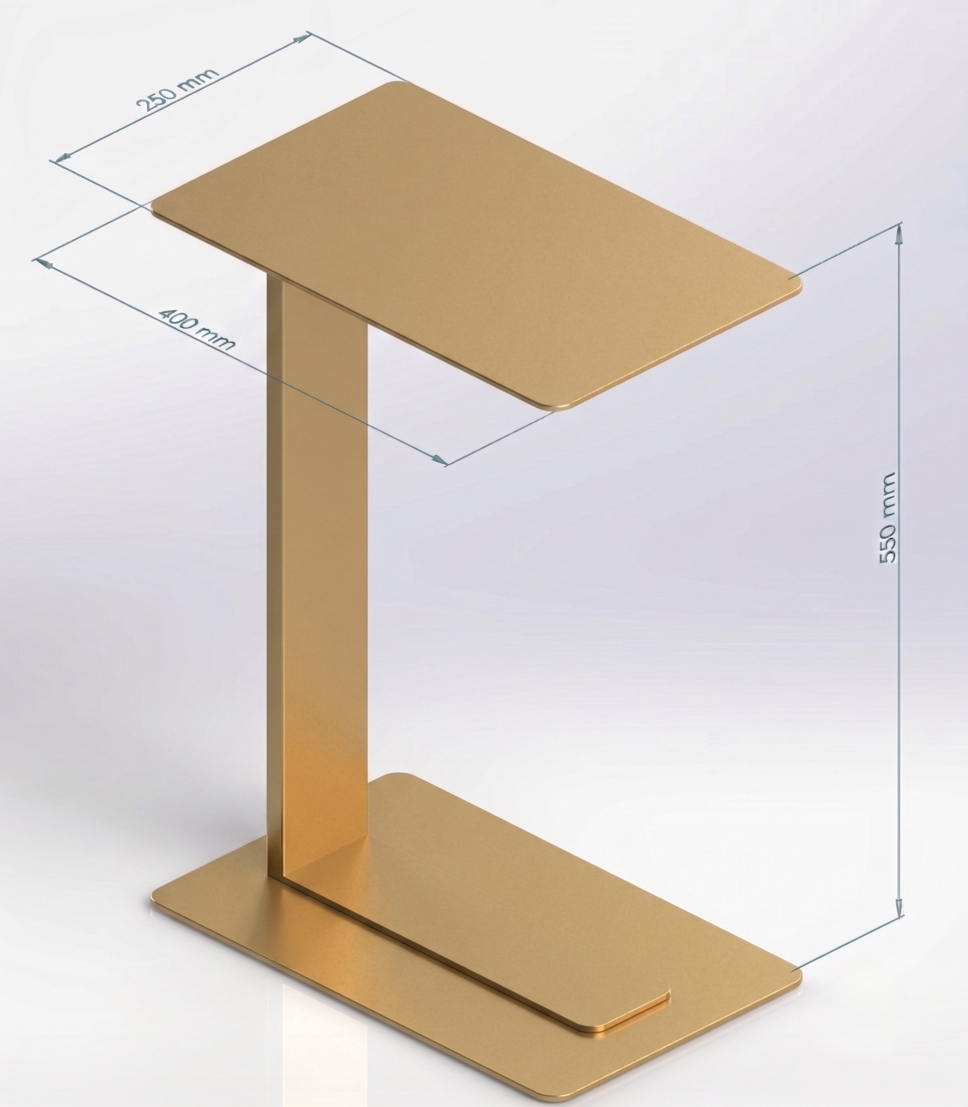 SLIM: Minimalist C-Form Yan Sehpa - DFM008