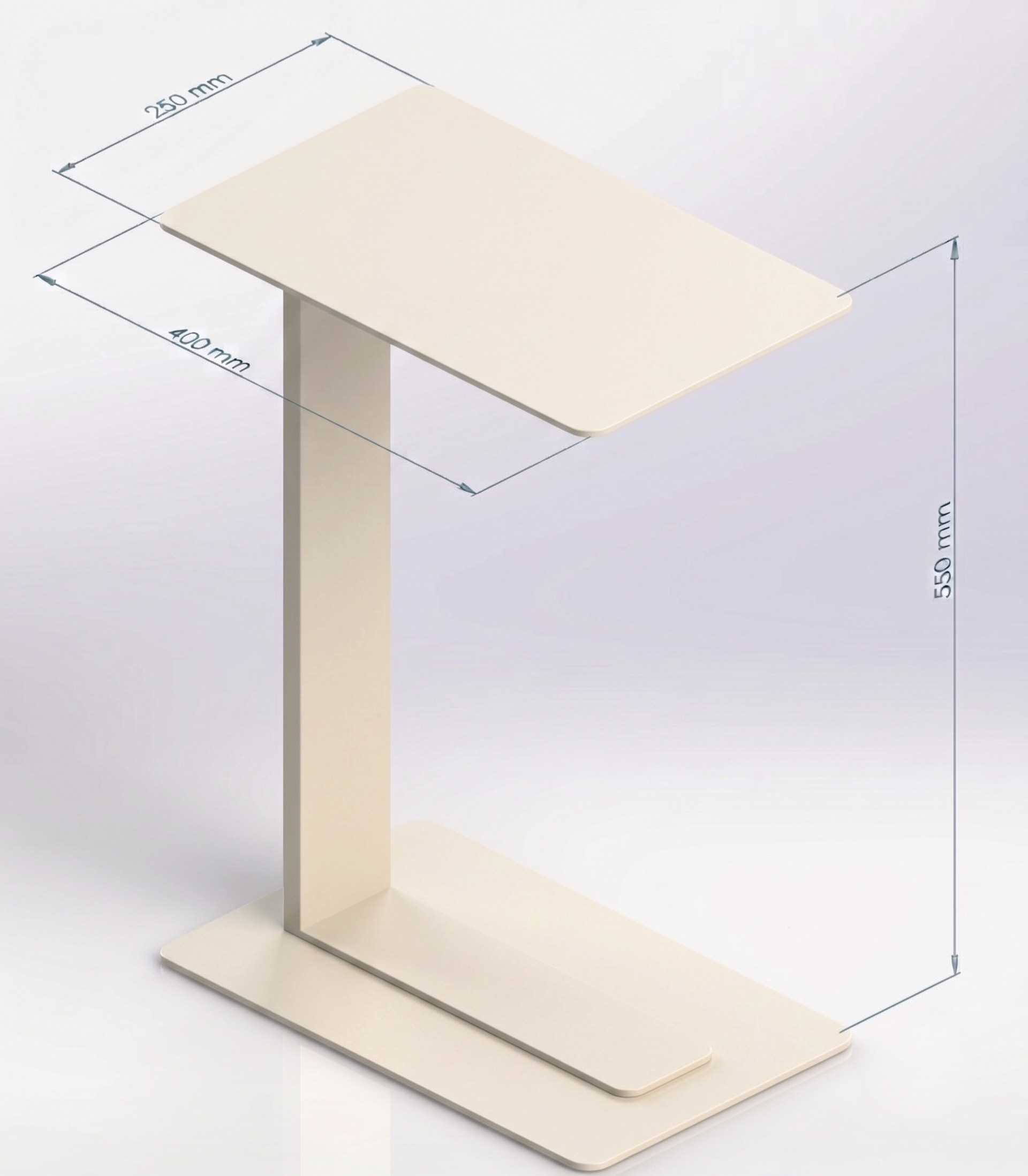 SLIM: Minimalist C-Form Yan Sehpa - DFM008